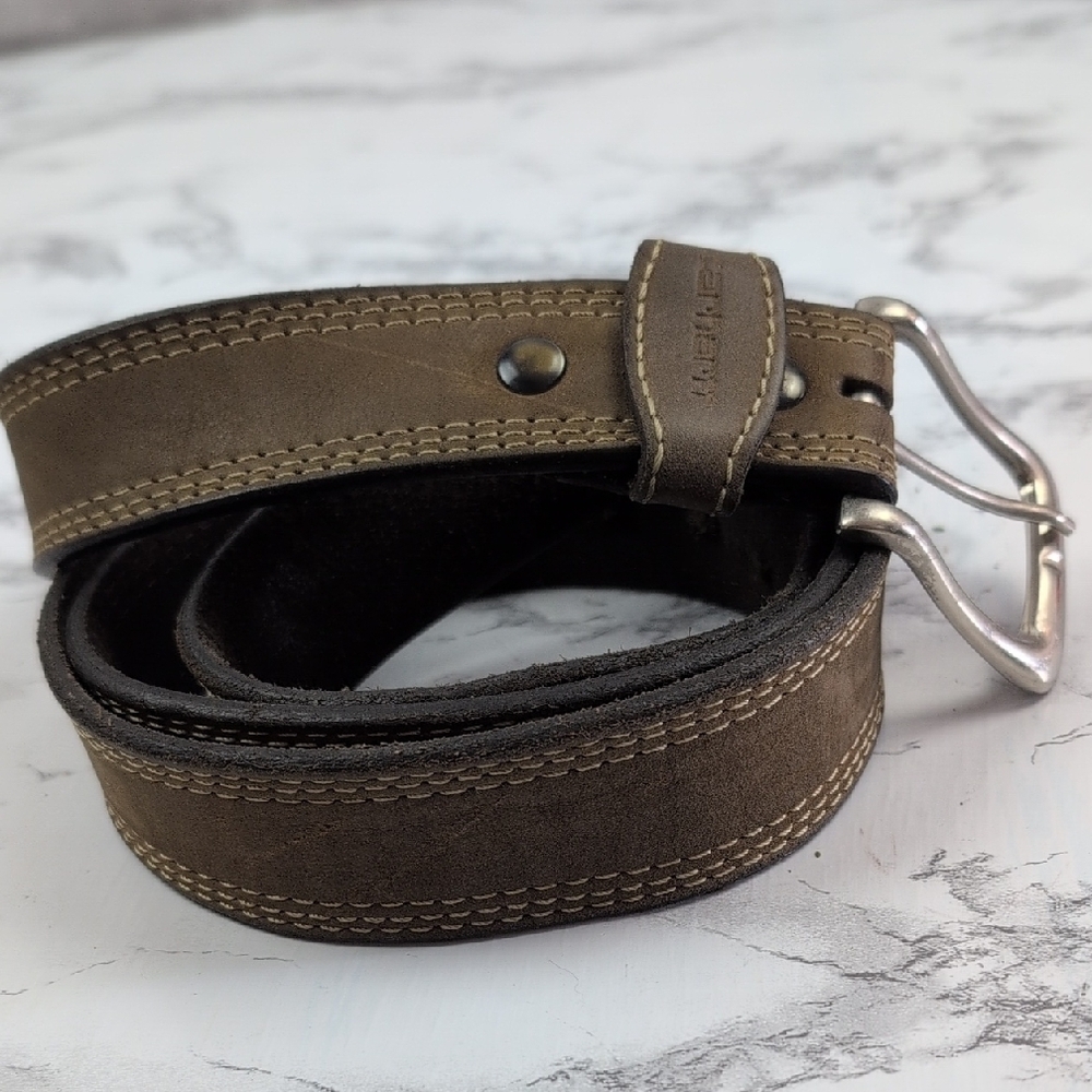 Carhartt Dark Brown Leather Belt